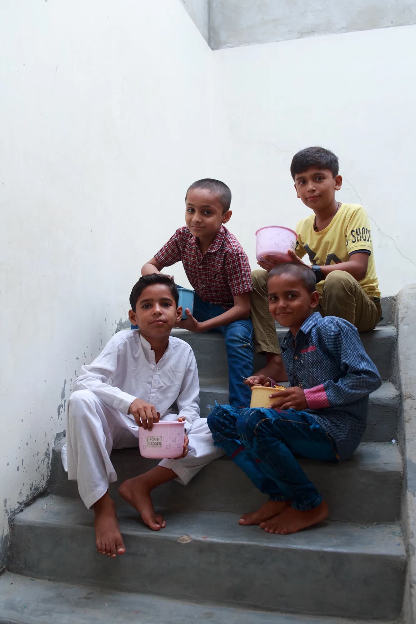 A nourished student at a Nourished USA partner school